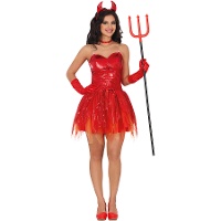 Costume da diavoletta sexy da donna