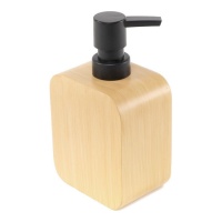 Dispenser per sapone effetto legno da 16,5 cm