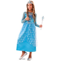 Costume da principessa del ghiaccio per ragazze