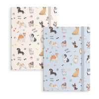 Quaderno con cani di 19 x 13 cm - 1 unità