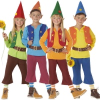 Costume da nano colorato per bambini