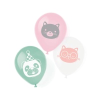 Palloncini in lattice con Animali Domestici da 23 cm - Amscan