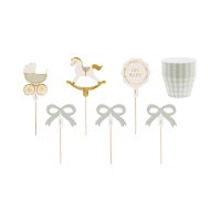 Set di capsule e picks Oh Baby Vintage - 6 pezzi