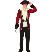 Costume da pirata con teschio e ossa per bambini