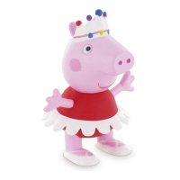 Statuina torta Pepa Pig ballerina da 6 cm - 1 unità