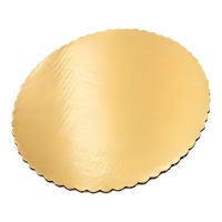 Base rotonda dorata per torte 10 cm - 100 pezzi