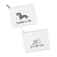 Portamonete cane assortito Love - 1 unità