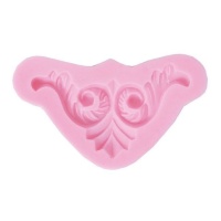 Stampo barocco in silicone angolare 2 da 11,1 x 6,5 cm - Artis decor