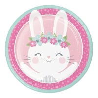 Piatti Baby Bunny 22,2 cm - 8 unità