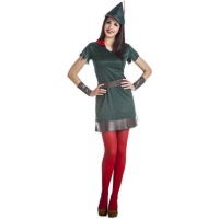 Costume da arciere della foresta di Robin Robin per donna