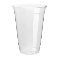 Bicchiere di plastica trasparente da 330 ml - 50 pz.