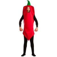 Costume da peperoncino rosso