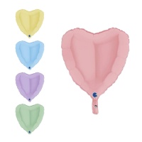 Palloncino cuore opaco da 46 cm - Grabo