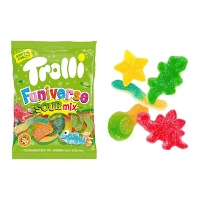 Busta assortita di gommosi - Trolli Funiverse Sour Mix - 100 gr
