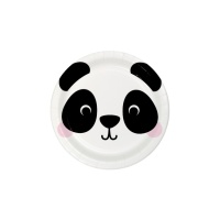 Piatti Panda 17 cm - 8 unità