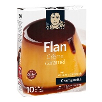 Flan con zucchero e caramello da 190 g - Carmencita