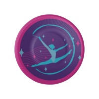 Piatti ginnastica ritmica 17 cm - 8 unità