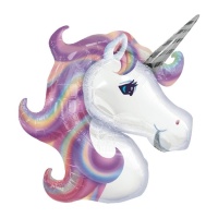 Palloncino XL unicorno pastello da 83 x 73 cm - Anagram