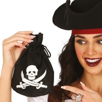 Borsa monete pirata, 19x19 cm