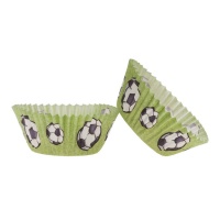 Capsule per cupcakes con palloni - Dekora - 25 pezzi
