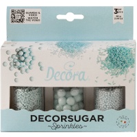 Kit di sprinkles assortiti blu perla - 85 g