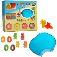 Festa in piscina con orsetti - Gummy bears pool party - 60 gr
