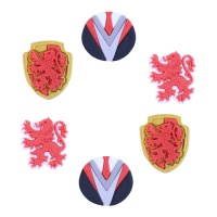 Figure di zucchero di Gryffindor - 6 unità