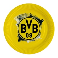 Piatti del BVB Dortmund da 23 cm - 8 pezzi