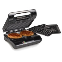 Piastra elettrica per grigliate, panini e waffle 800 W - Princess 117002