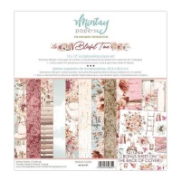 Kit di carta per scrapbooking di Blissful Time - Artis decor - 12 fogli