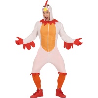 Costume da gallo divertente per uomo