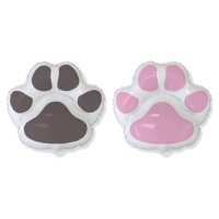 Palloncino impronta di cane colorato di 73 x 76 cm - Conver Party
