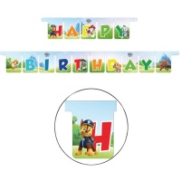 Corona di Buon Compleanno Paw Patrol 2,1 m