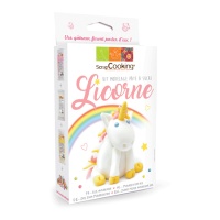 Kit pasta di zucchero per creare unicorno - Scrapcooking