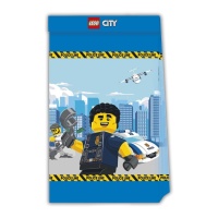 Sacchettini carta Lego Police - 4 unità