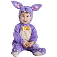 Costume coniglietto lilla bebè