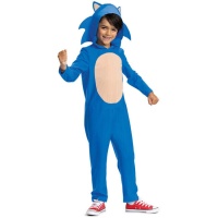 Costume da Sonic con cappuccio per bambini