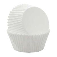 Capsule per cupcake bianche - Wilton - 75 pz.
