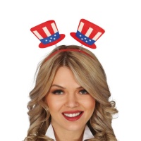 Cerchietto con cappelli America