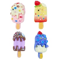 Decorazioni a forma di gelato per roscón, 3,7 cm - Dekora - 50 pezzi