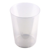 Bicchieri di plastica trasparenti riutilizzabili da 500 ml - 25 pz.