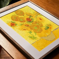 Kit per punto croce - I Girasoli di Van Gogh - DMC