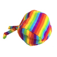 Cappello bandana arcobaleno