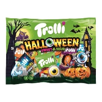 Sacchetto di caramelle di Halloween - confezione singola - Trolli Halloween dolce&acido - 360 gr