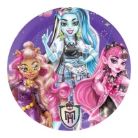 Piatti Monster High 18 cm - 8 pezzi.