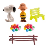 Decorazione per torta Snoopy - Dekora - 6 unità