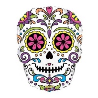 Palloncino teschio Catrina 69 cm - Grabo