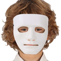 Maschera bianca per bambini