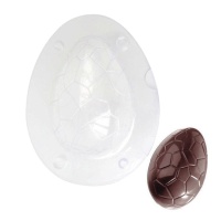 Stampo 3D uovo di cioccolato 16 x 12 x 8 cm - Pastkolor