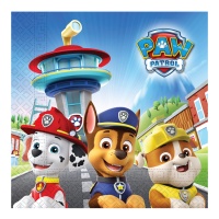 Tovaglioli Paw Patrol 16,5 x 16,5 cm - 20 pezzi.